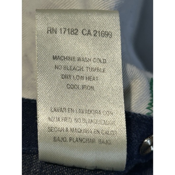 Liberty Denim Bib Overalls Men's 42x30 Blue With Pockets 100% Cotton‎ EUC - Picture 8 of 8